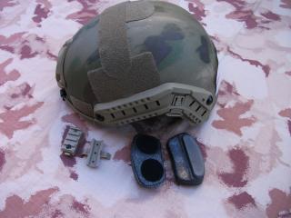 FAST Future Assault Shell Tech. Helmet A-Tacs FG Foliage Green Elmetto Fast by Royal